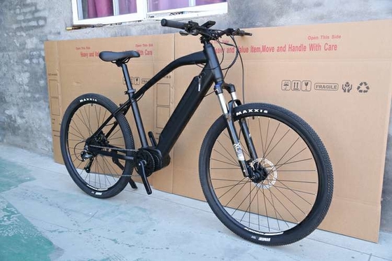 Mid Drive Electric Road Bike Long Range 29 Inch 36v 250w 14Ah Torque Sensitive Sensor