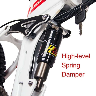 26" Folding Mountain Bike Electric Fat Tire Foldable 350w 48v RICH BIT 018