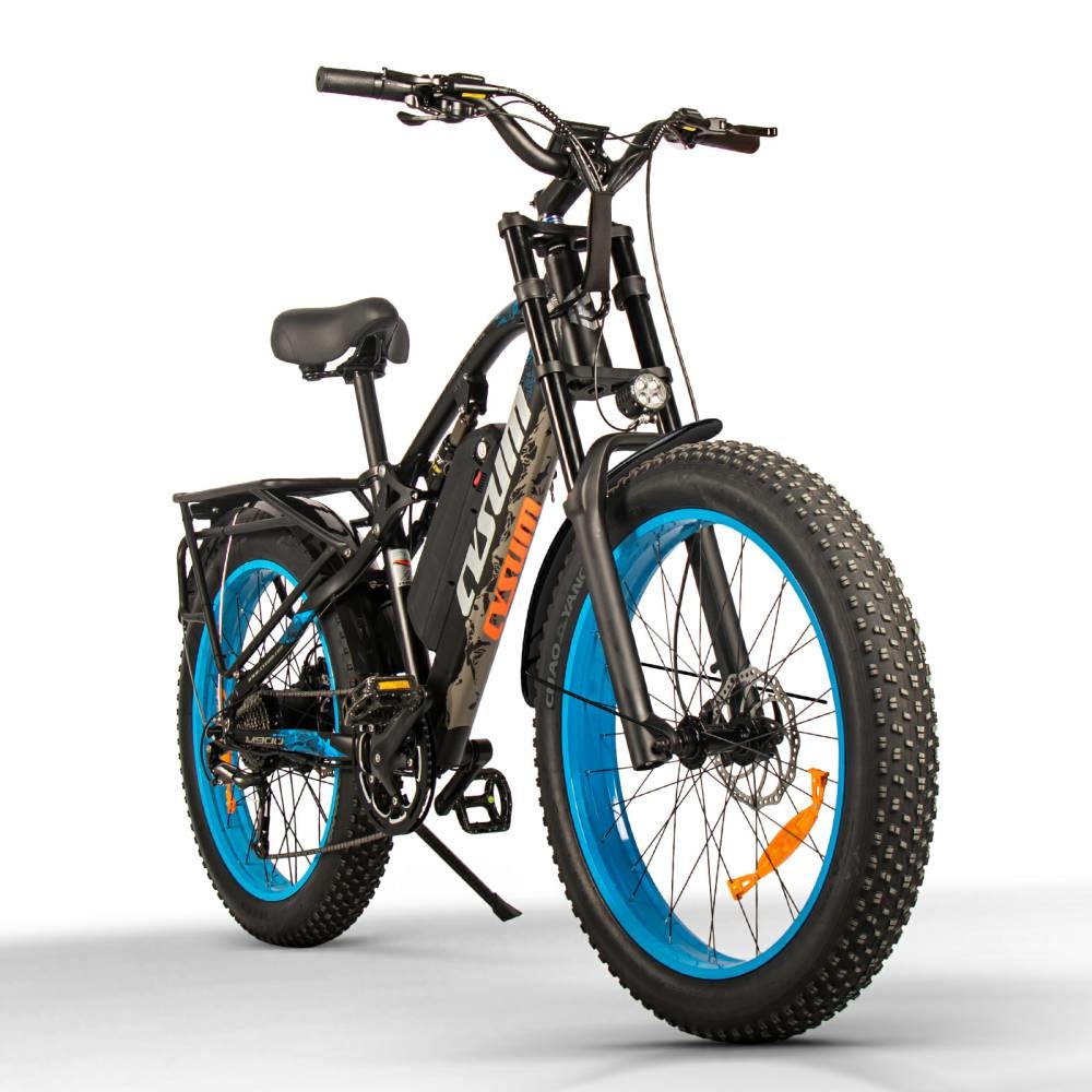 US EU STOCK Folding Fat Tire Electric Bike 750 Watt 26