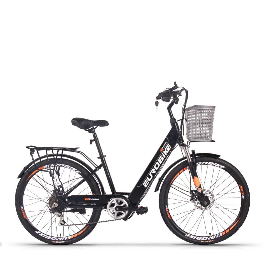Ladies Electric Step Through Bike Lightest 26 Inch 48v 350w 9.6Ah CYSUM R1